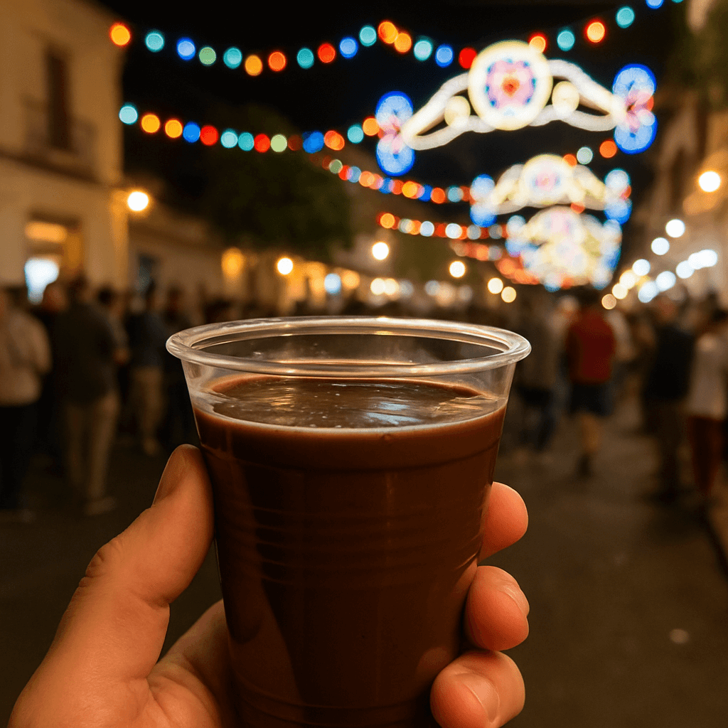 chocolate caliente fiestas